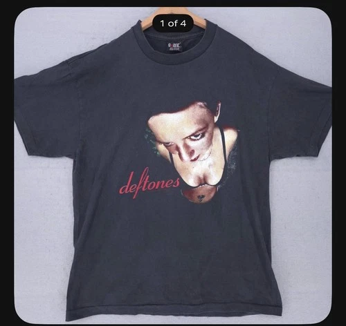 Deftones Around The Fur Shirt XL Giant Tag  Alternative Band Tee Nu Metal - product listing photo