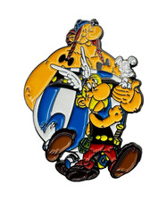 Asterix und Obelix Idefix Pin Badge Anstecknadel Comic