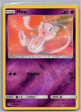 Mew 32/68 Rare Hidden Fates Pokemon Reverse Holo Near Mint on eBay