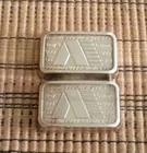 2-1981 USVI Amark 1 oz Silver Bar