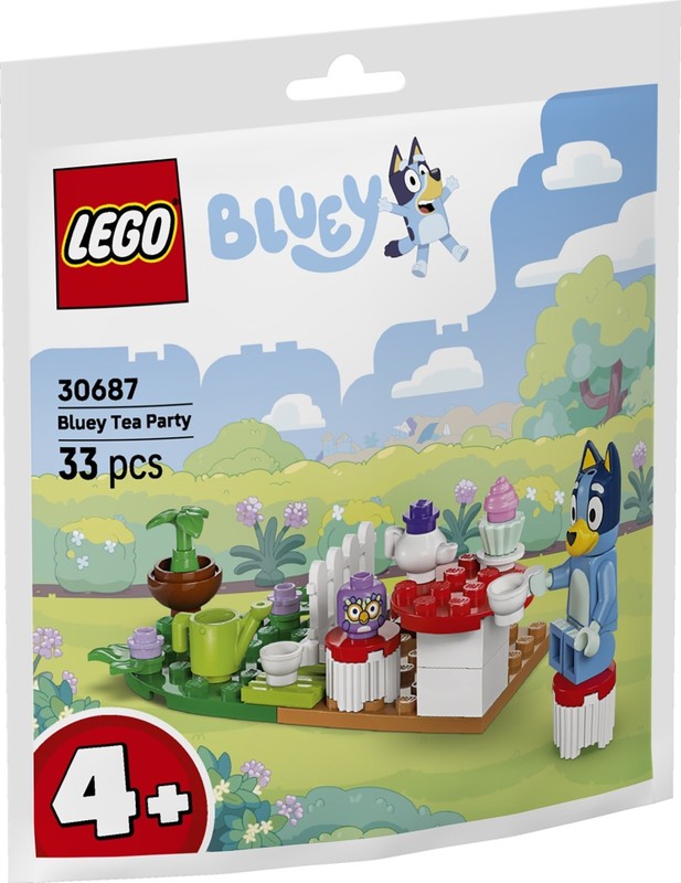 Lego Bluey Tea Party 30687 Paperbag BNIP