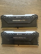Corsair CMW16GX4M2C3200C16 3200 MHz RGB 16GB DDR4 SDRAM - Black