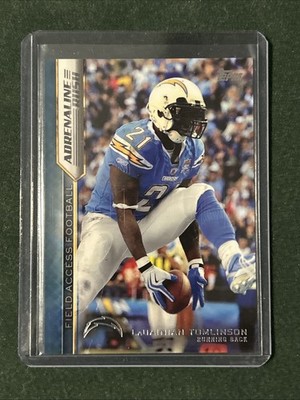 2015 Topps Field Access LaDainian Tomlinson ARA-LT Adrenaline Rush Blue /99