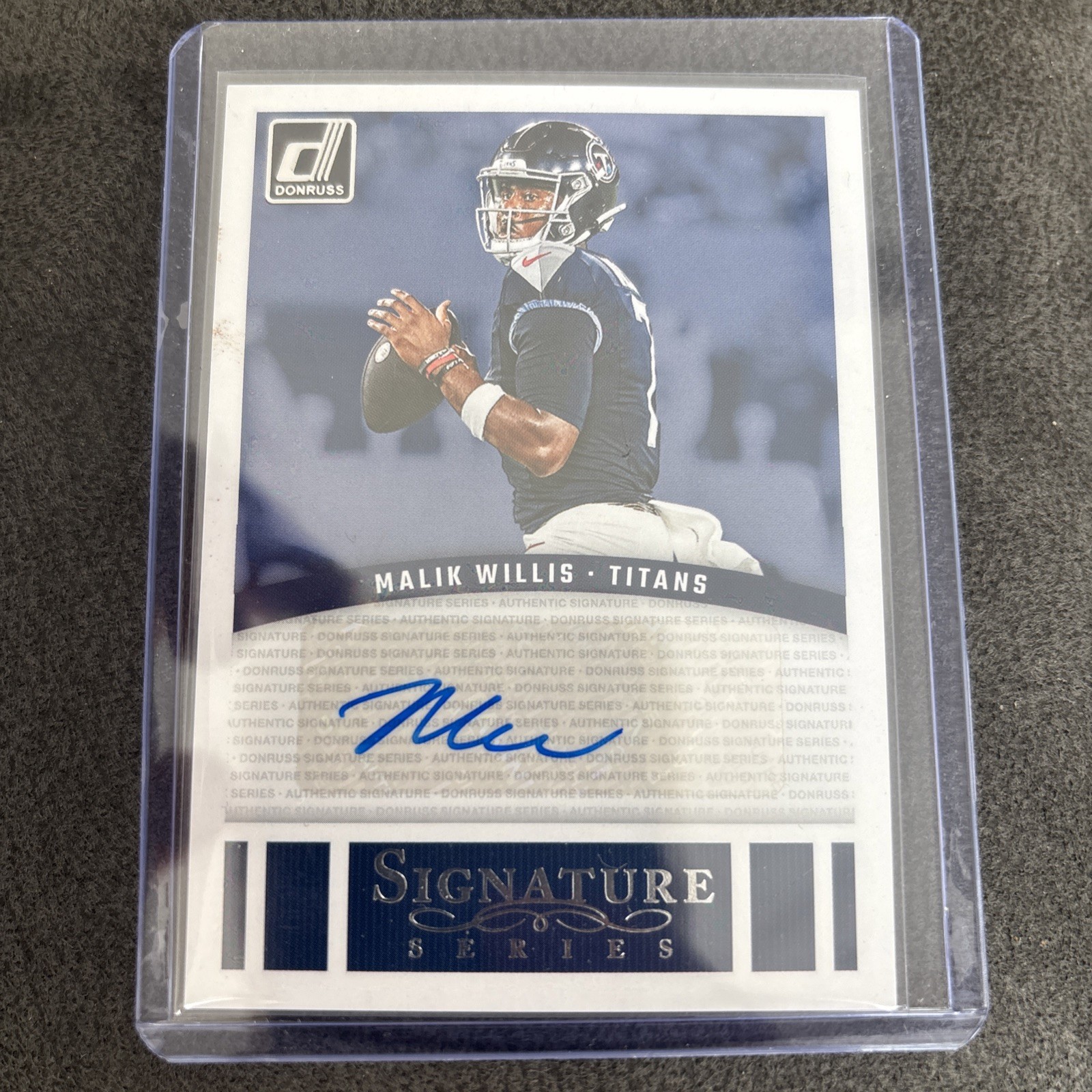 2024 Panini Donruss - Signature Series Malik Willis #SSE-MWI (AU) 🔥 