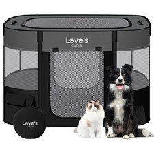 Loves cabin Pet Puppy Dog Playpen, Medium Dog Tent Crates Cage Indoor/Outdoor...