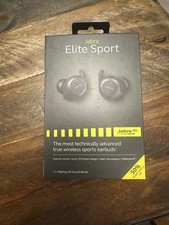 Jabra Elite Sport Wireless In-Ear Headphones Black Noise Cancelling