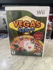 Wii Vegas Party (Nintendo Wii) Complete In Box T2