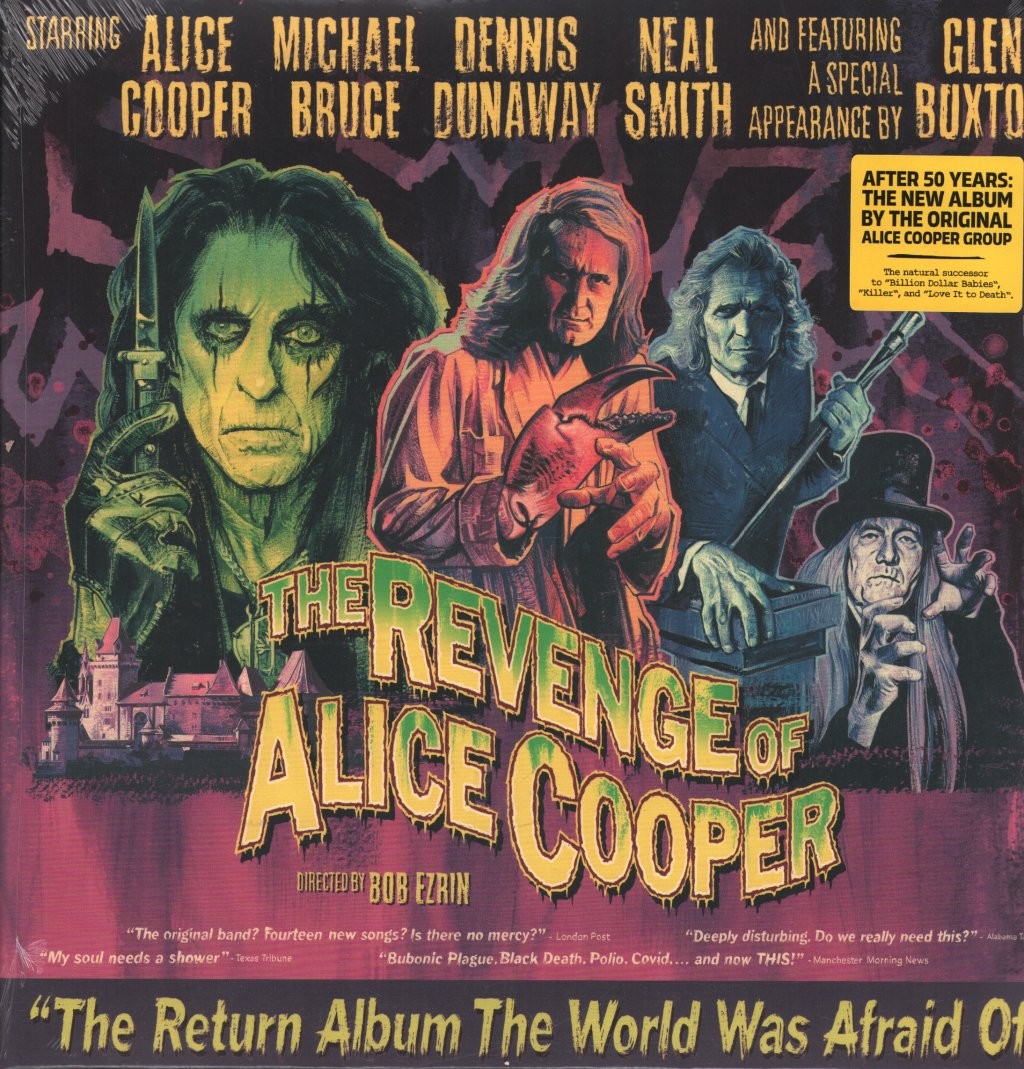 Alice Cooper Revenge of Alice Cooper Double LP Vinyl NEW