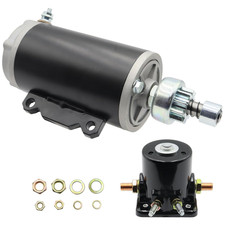 Starter with Relay Replacement for Johnson 85...