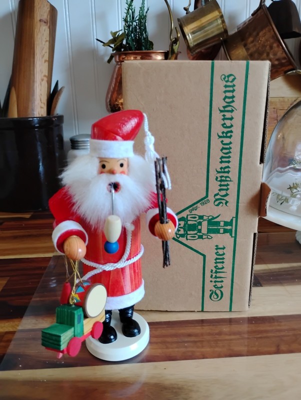 Gorgeous Pristine Vintage Santa Claus Smoker Christian Ulbricht-Knecht Ruprecht