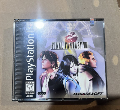 SquareSoft Final Fantasy VIII PS1 NTSC-U/C JRPG RPG T-Teen Multi-Disc 1999