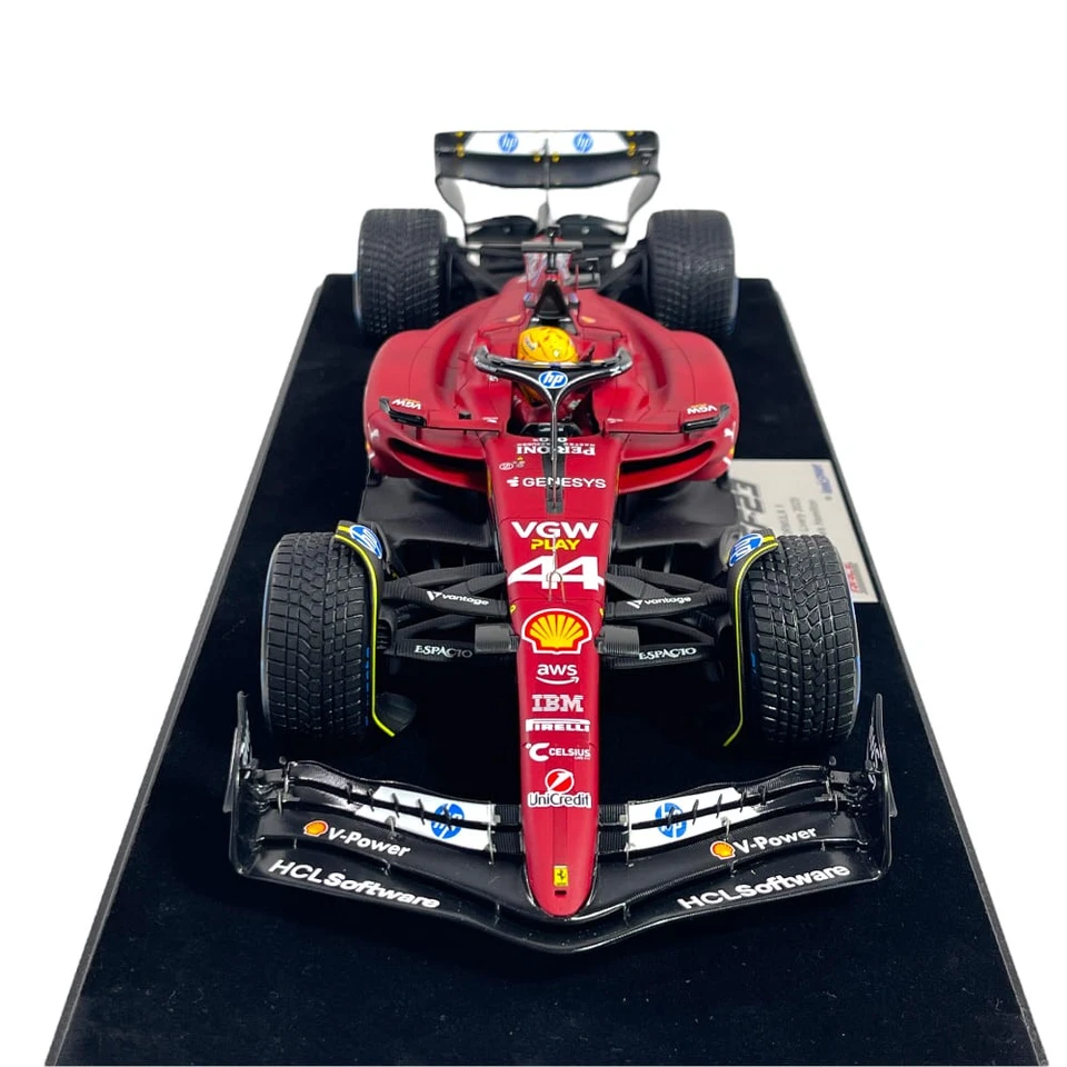 Modellino F1 Looksmart 1/18 Ferrari SF-23 Lewis Hamilton #44 Test Livery Fior... - Immagine 2 di 4