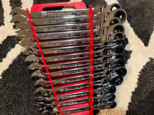 Gearwrench 90t Metric Ratcheting Combination Wrench Set 9-25mm 14pc Gearwrench 90t Metric Ratcheting Combination Wrench Set 9-25mm 14pc