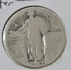 Key Date 1927-S Silver Standing Liberty Quarter Circulated US 25c Coin