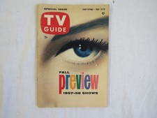 Guide TV automne 1957 preview 14-20 septembre édition New England #233