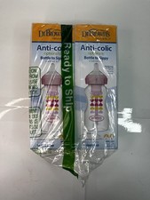Dr. Brown's Options Anti-Colic Wide Neck Bottle To Sippy Starter Kit 9 oz - 2pk