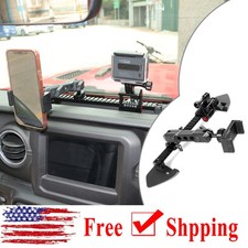 Phone Holder Dash Board Mobile Phone Mount Bracket For Jeep Wrangler JL JT 2018 
