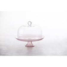 Fortessa Tableware Solutions 13" Jupiter Cornflower Cake Stand and Dome