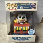 Funko Pop! Trains Disneyland 65th Goofy On Casey JR Vinyl Figure Funko Store Ex.