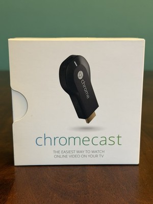 Google Chromecast 1st Gen H2G2-42 1080p HDMI Streaming Media Player NEW SEALED