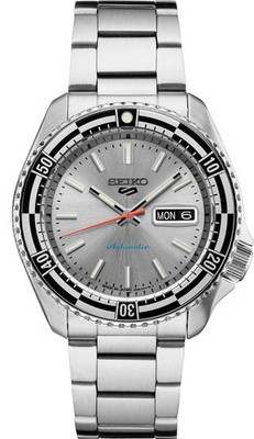 Seiko 5 Sports 55th Anniversary Automatic Silver Men's Watch - SRPK09