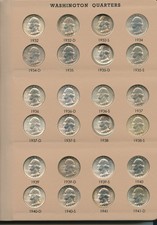 Washington Quarters 1932 - 1998 including Proof-Only Issues Complete Set - RK602