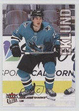 2022-23 Upper Deck Fleer Ultra Orange Foil 17/25 William Eklund #88 0m80