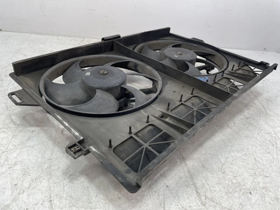 ✅ 97-02 OEM Jaguar XK8 XJ8 4.0L conjunto de motor ventilador de refrigeração radiador - Imagem 3 de 4