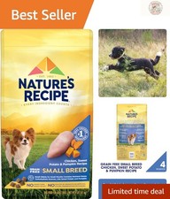 Delicious Grain-Free Chicken & Sweet Potato Dry Dog Food for Small Breeds, 4 lb 4.00 per pound