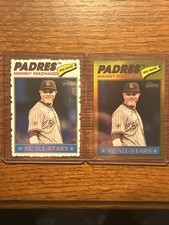 2026 Topps Heritage Deckle Edge & 6/50 Gold - Manny Machado