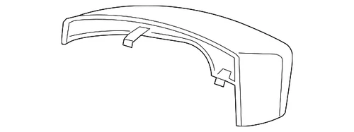 Genuine Ford Mirror Cover CP9Z17D743CA