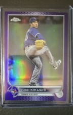 2022 Topps Chrome Update Series - Yusei Kikuchi #USC173 Purple Refractor