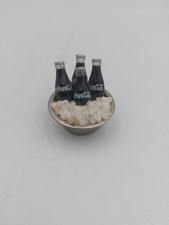 Vintage 1997 Coca Cola Mini Bottles On Ice Missing Magnet 2 Inches