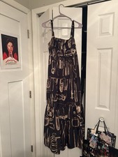 S Black/Beige Goth Medical Devices Graphic Pr...
