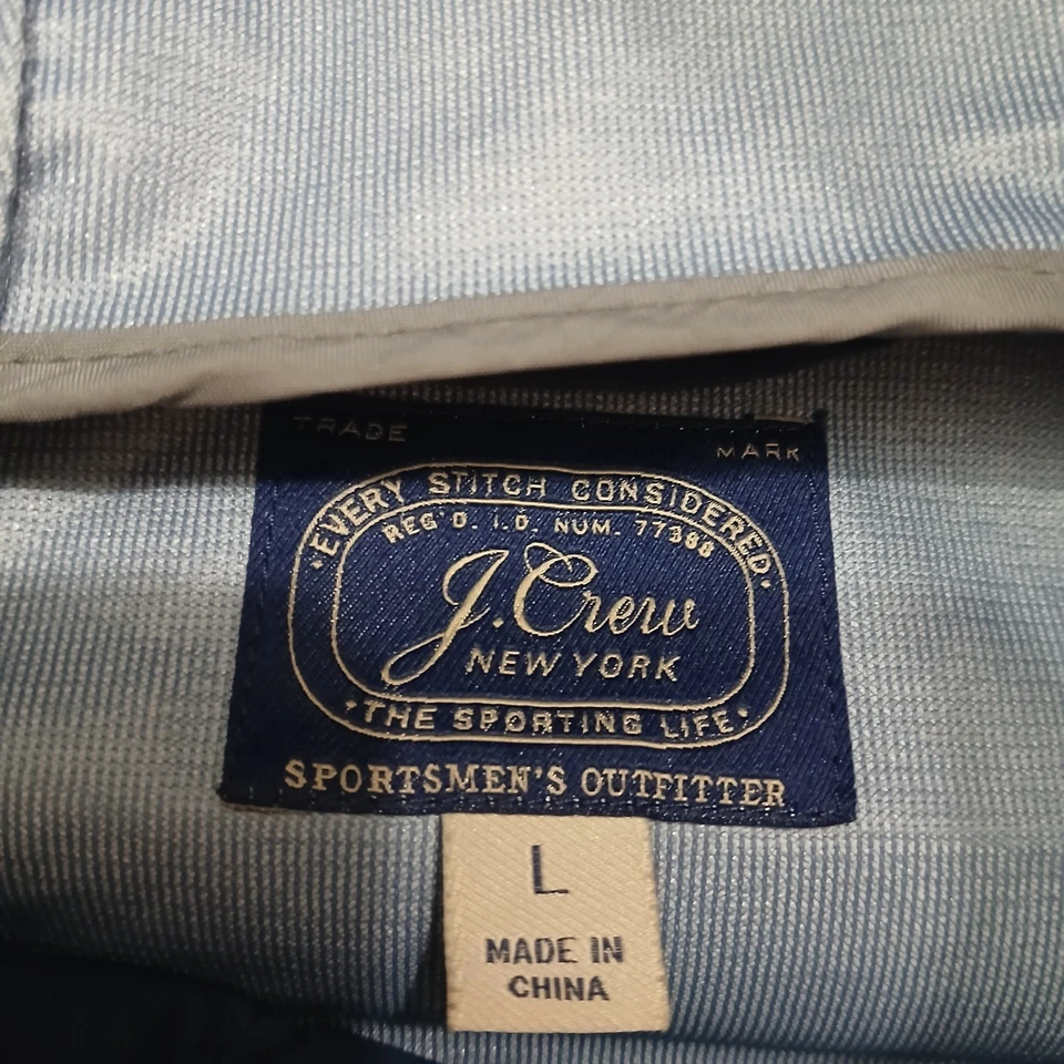 J экипажа дождевик мужской большой синий Brunswick легкий с капюшоном на открытом воздухе пальто - Изображение 3 из 4