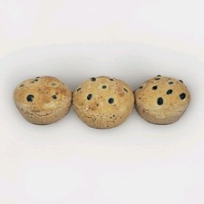 Faux Food Prop Blueberry Muffins Set Of 3