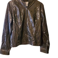 Outer Edge Womens Medium Snake Print Faux Lea...
