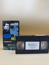 I'll Sleep When I'm Dead VHS Video Clive Owen Charlotte Rampling - PROMO copy