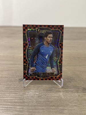 2017/18 Panini Select Raphael Varane Checkerboard SSP France