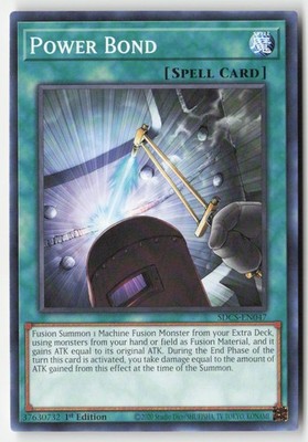 Yugioh - Power Bond SDCS-EN047 1st Edition - Structure Deck: Cyber Strike