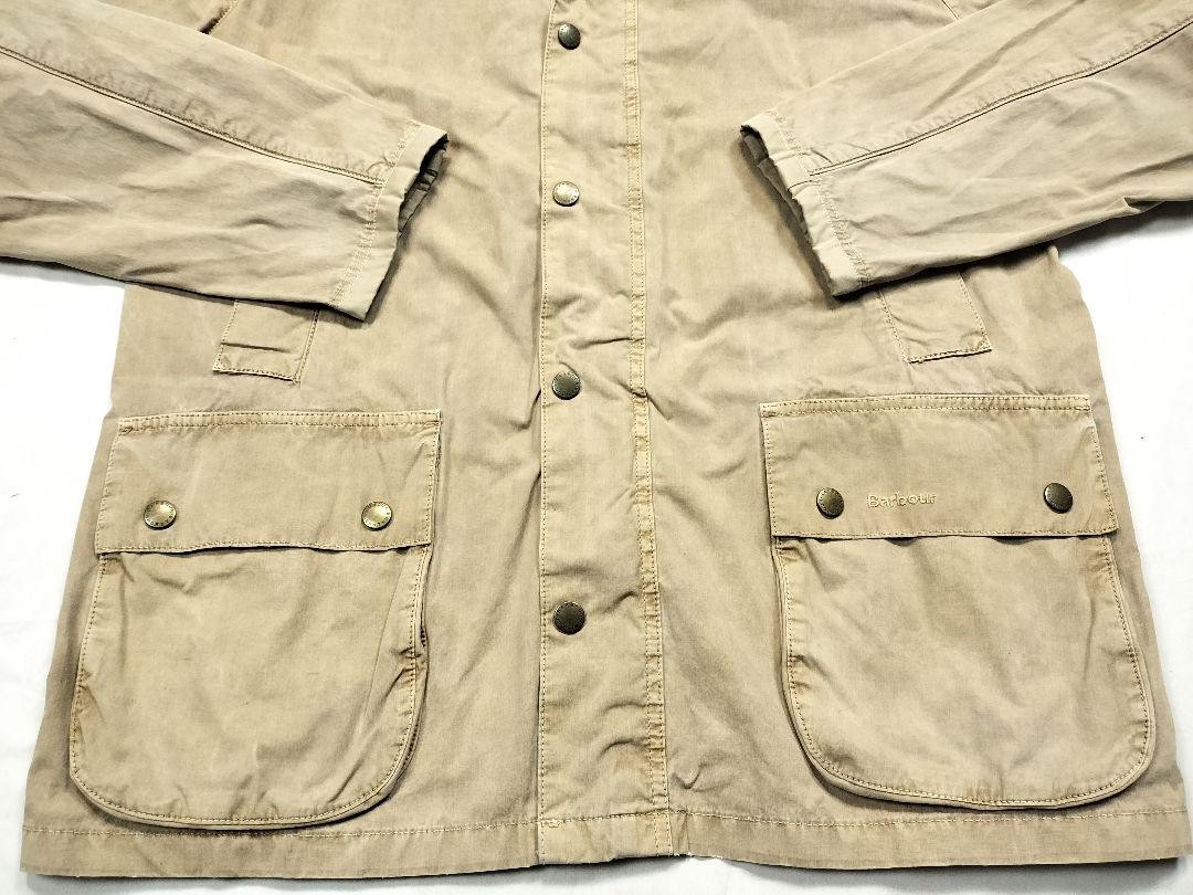 Barbour Rambler Jacket Blouson Coat Men Size XXL Beige Cotton 2000's image 3