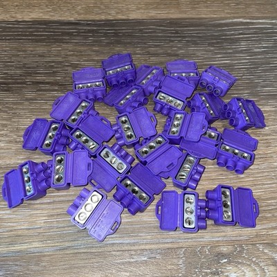 King Innovation AlumiConn 3-port Wire Connectors ~ Lot Of 25