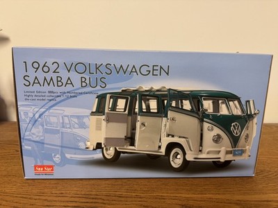 SUN STAR 1962 Volkswagen Samba Bus   1:12 Scale   Model 5084   Limitiert - NEU