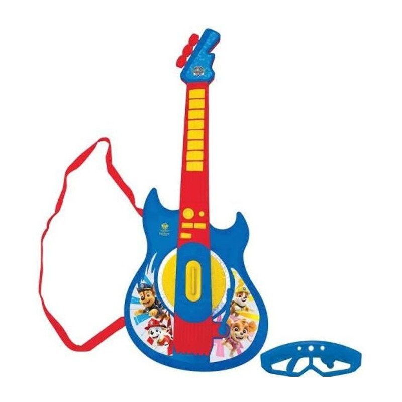 Guitare Pat Patrouille lumineuse de 59cm pour chanter en famille le mercredi