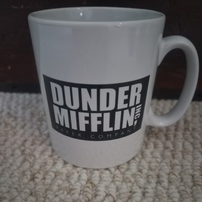 Dunder Mifflin Inc. Worlds Best Boss Weiß Kaffeebecher The Office Michael Scott