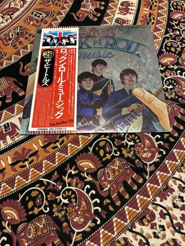 The Beatles Rock 'N' Roll Music Japan 1976 2LP Vinyl Odeon