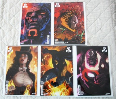 DC K.O. #1 2 3 4 5 COMPLETE SET - JIM LEE BEN OLIVER - BRAND NEW! UNREAD! MYLAR!