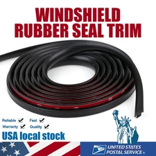 6M H-Shape Rubber Car Door Seal Strip Hollow Edge Guard Weatherstrip Universal