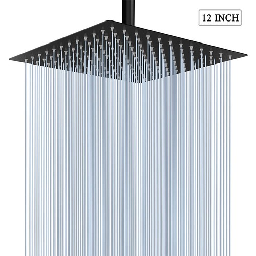 Doccia in acciaio inox 30 cm soffione doccia a pioggia soffione doccia soffione doccia - Foto 32 di 45