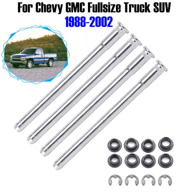 8802 For Chevy GMC Fullsize Truck SUV Door Hinge Pins Pin Kit 1988